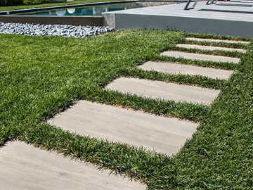 FORESTA GRIGIO - Porcelain stoneware outdoor floor tiles with wood effect by PIETRA SINTERIZZATA - view 3